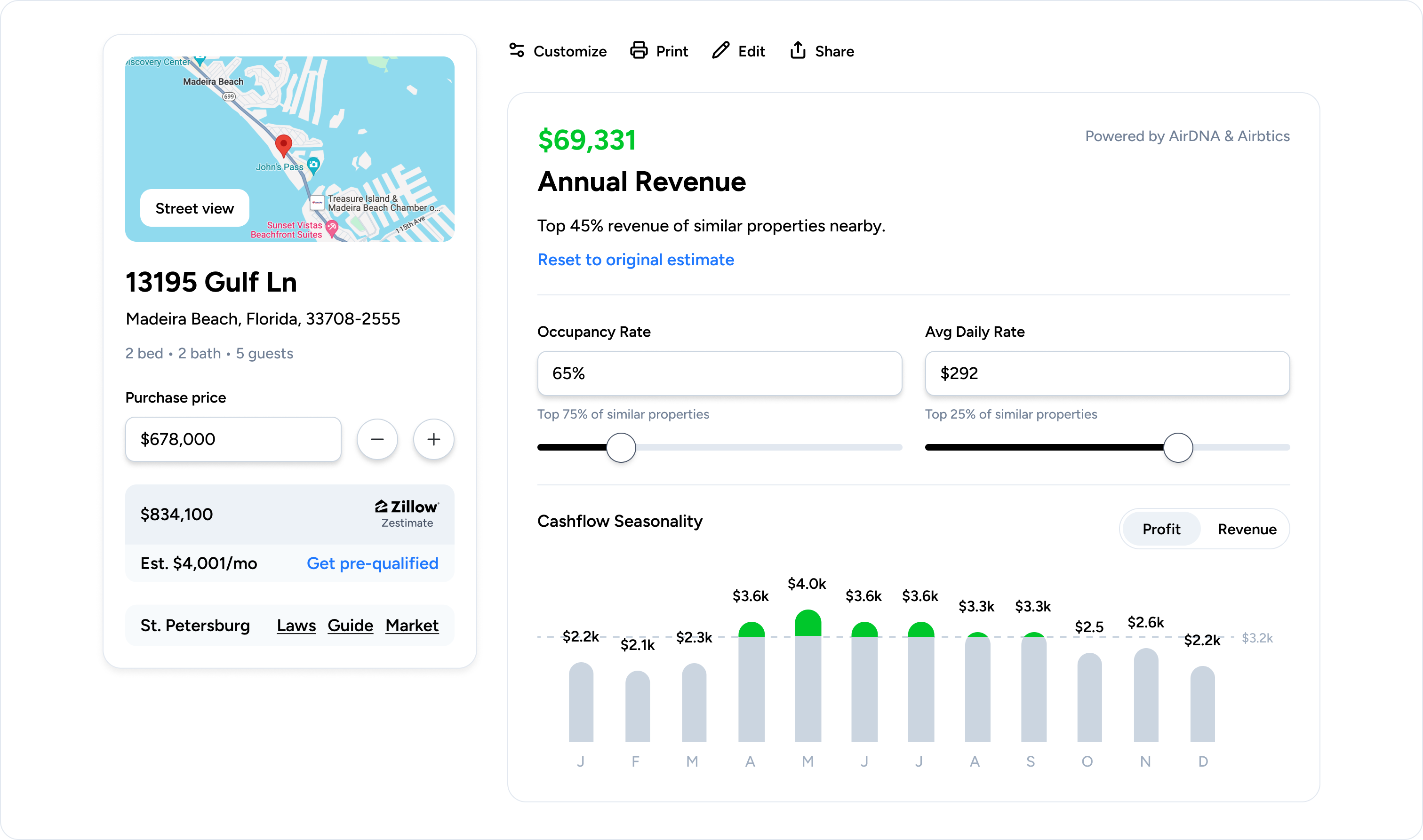 BNB Calc Analysis Dashboard